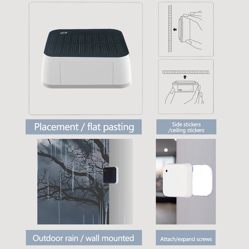 Outdoor Lighting Zigbee - Sensor de luz solar inteligente tuya