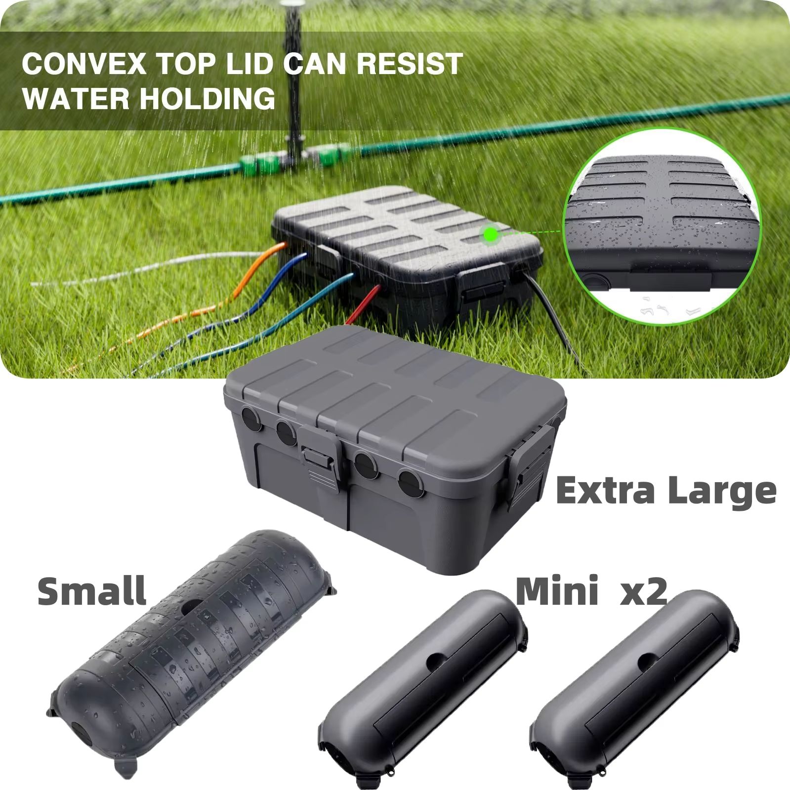 Outdoor Lighting Socket - Caixas Elétricas Externas Grandes à Prova