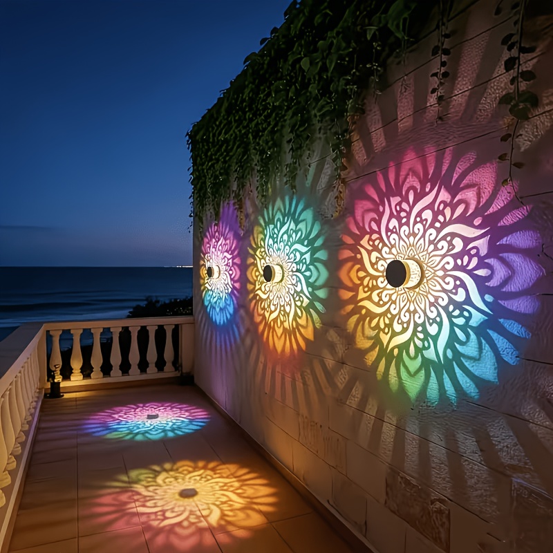 Outdoor Lighting Waterproof - Pacotes de 1/2/4 Luzes Solares para