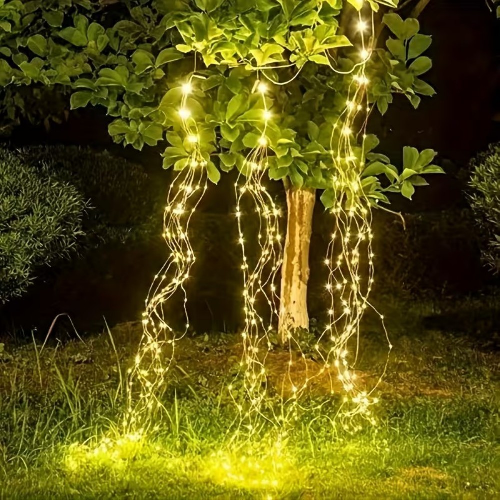 Solar Fairy String - Luzes de Cordão LED Cascata Solar