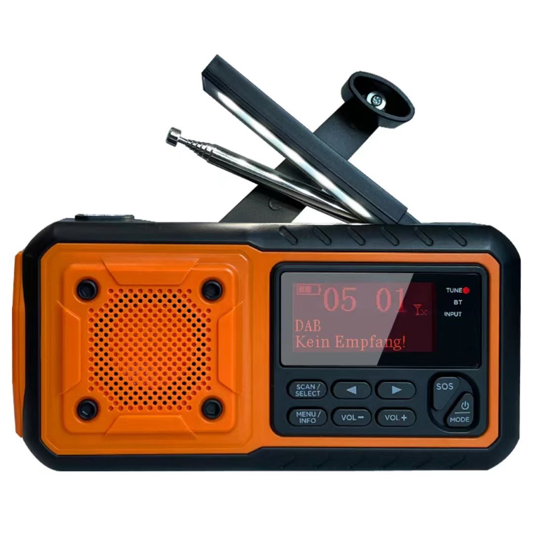 Outdoor Lighting Unit - Rádio DAB Solar e com Manivela