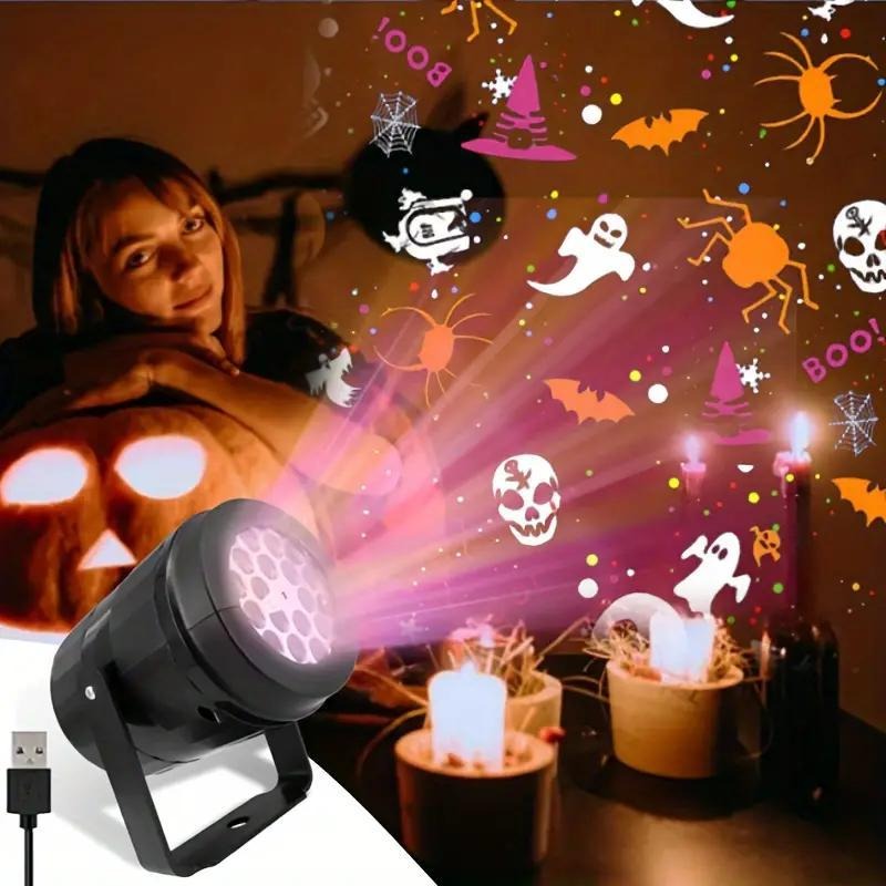 Outdoor Lighting Ideas For Party - Projetor de Luz LED para Halloween,