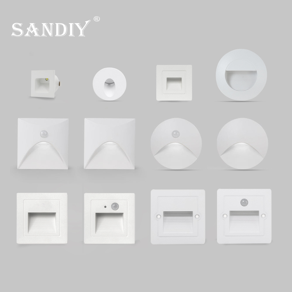 Outdoor Lighting Timer Switch - SANDIY Luz de escada embutida Lâmpada