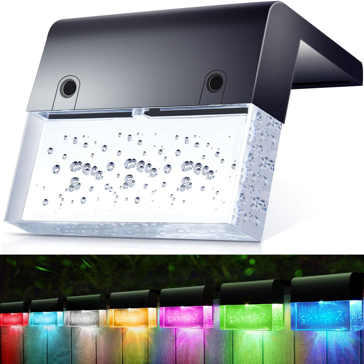 Post Cap Light - Luzes de cerca solares ao ar