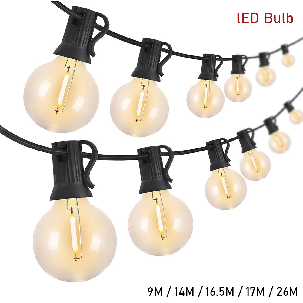 Outdoor Lighting Socket - Luzes de corda LED G40 tipo