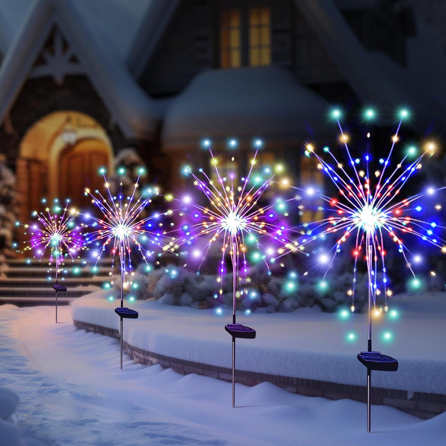 Outdoor Lighting Ideas For Party - Luzes de Fada LED Solares em