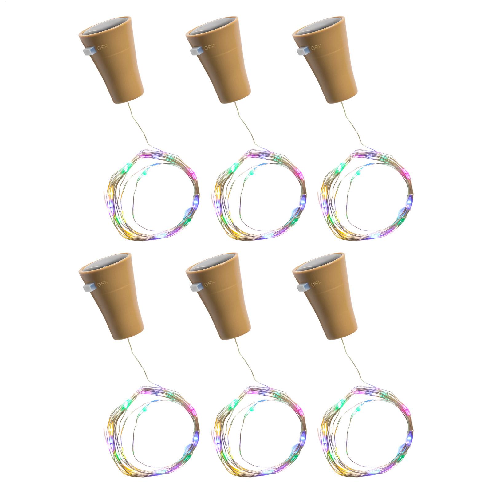 Solar Fairy String - Luzes solares para garrafas de vinho,