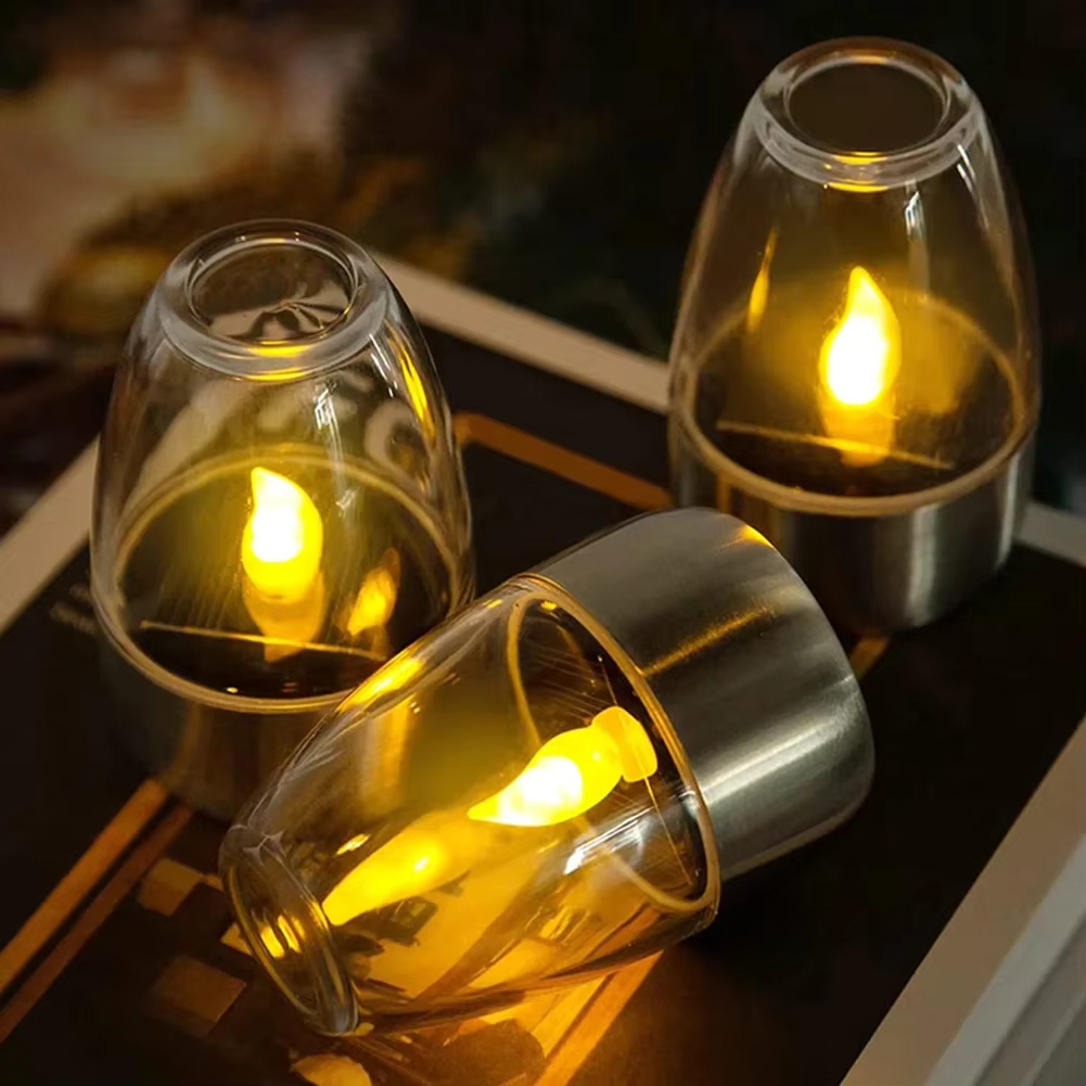 Outdoor Lighting Company - Led de aço inoxidável solar velas