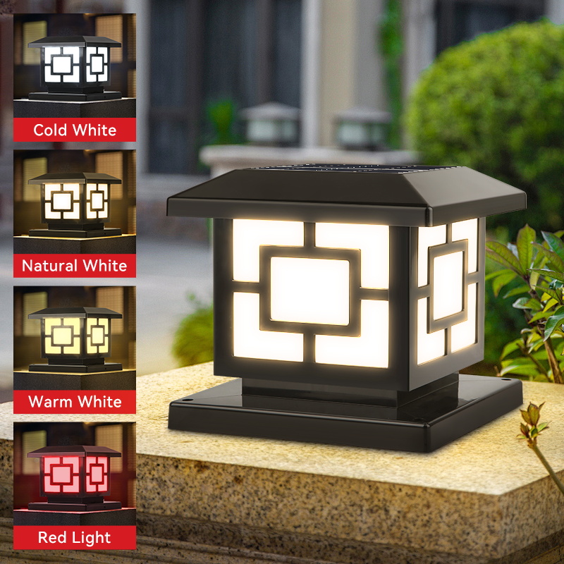 Post Cap Light - Luzes solares led à prova dwaterproof