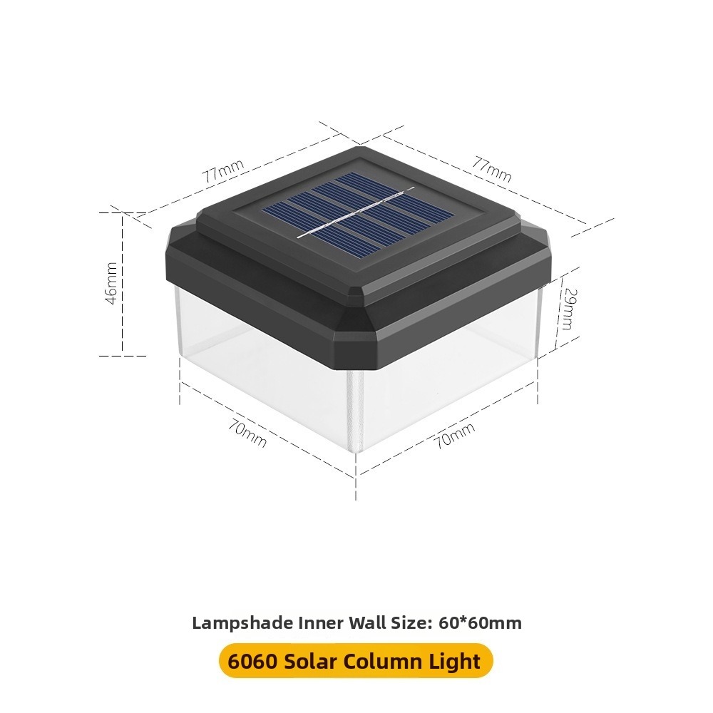 Post Cap Light - Luz de Poste Solar LED à