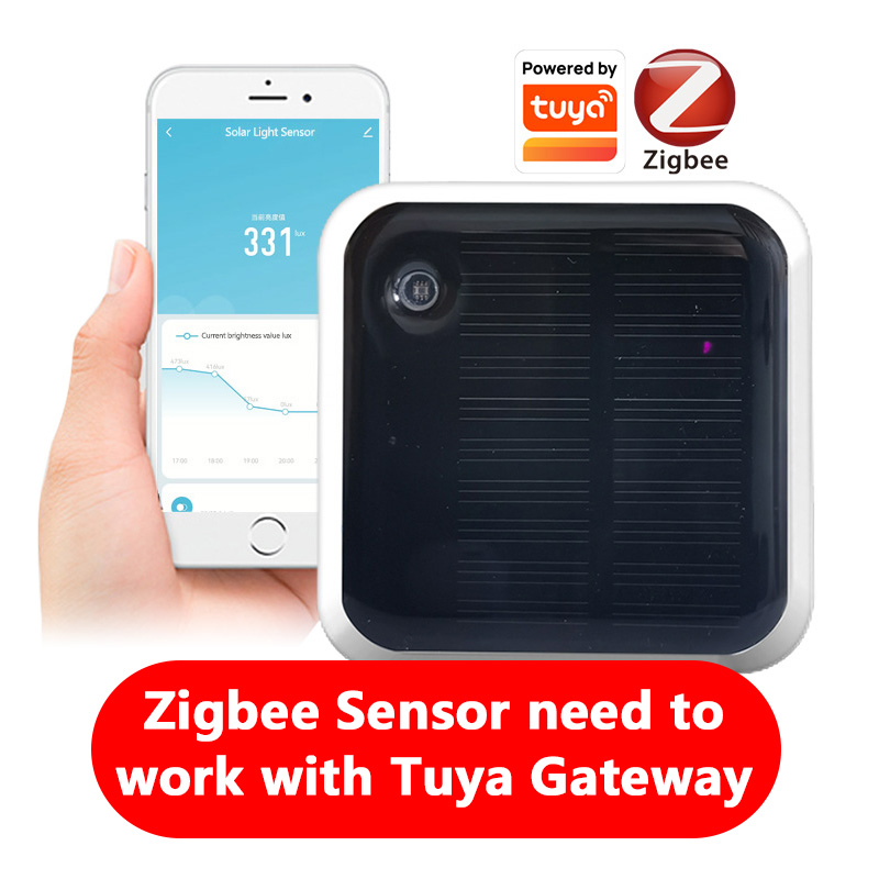 Outdoor Lighting Zigbee - Detector de brilho externo à prova