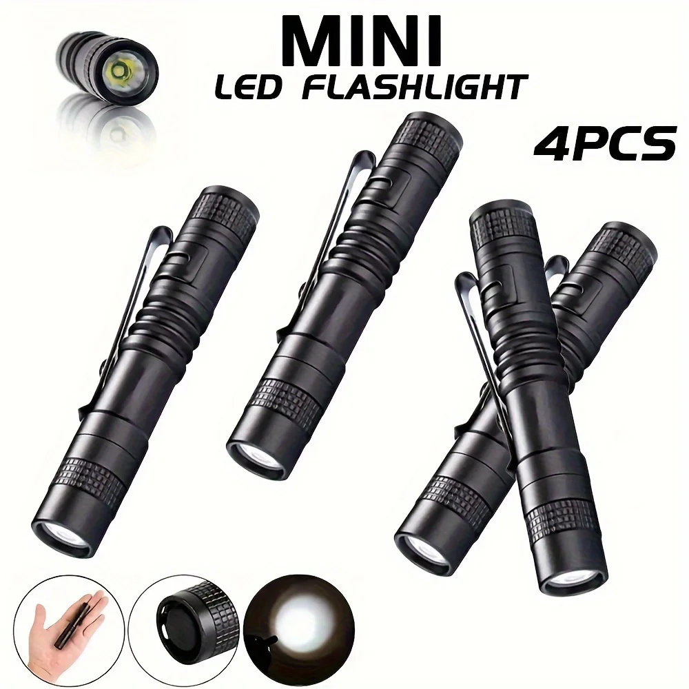 Outdoor Lighting Panel - 1-4 pçs mini portátil led caneta