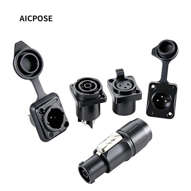Outdoor Lighting Socket - 10 Conectores de Alimentação Powercon True1