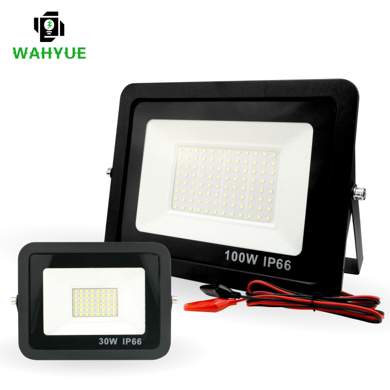 Outdoor Lighting Volt - 20w 30 50 100 dc12v conduziu