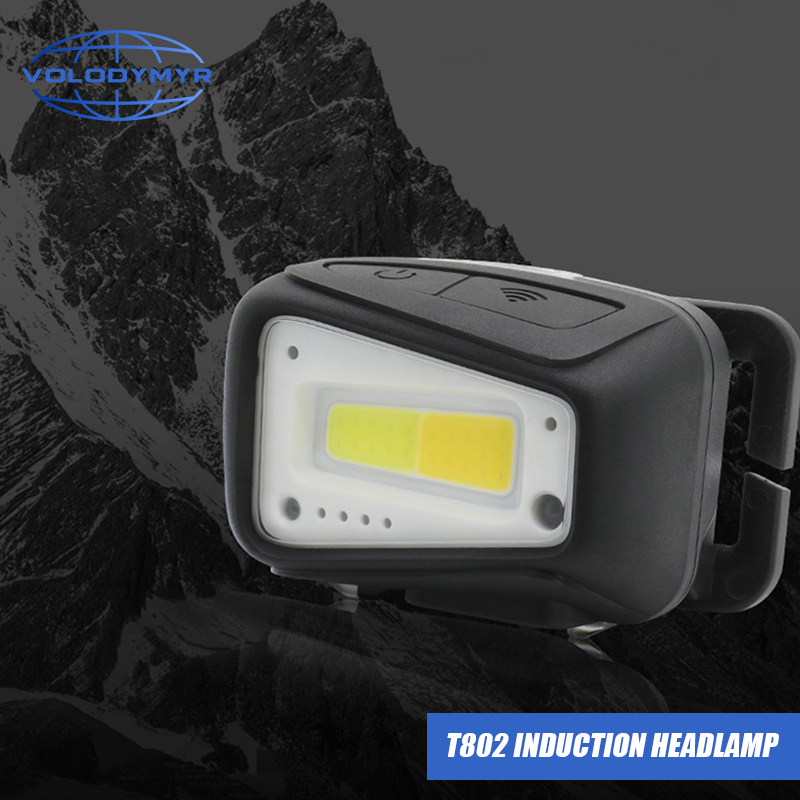 Outdoor Lighting With Motion Sensor - Lanterna de Cabeça LED COB à