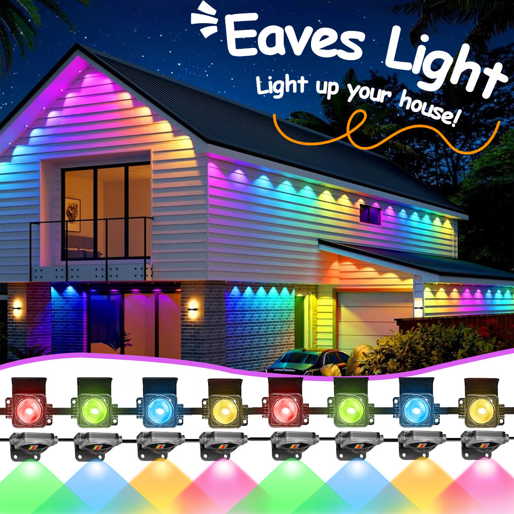 Outdoor Lighting Permanent - Luzes Permanentes para Beirais Externos para