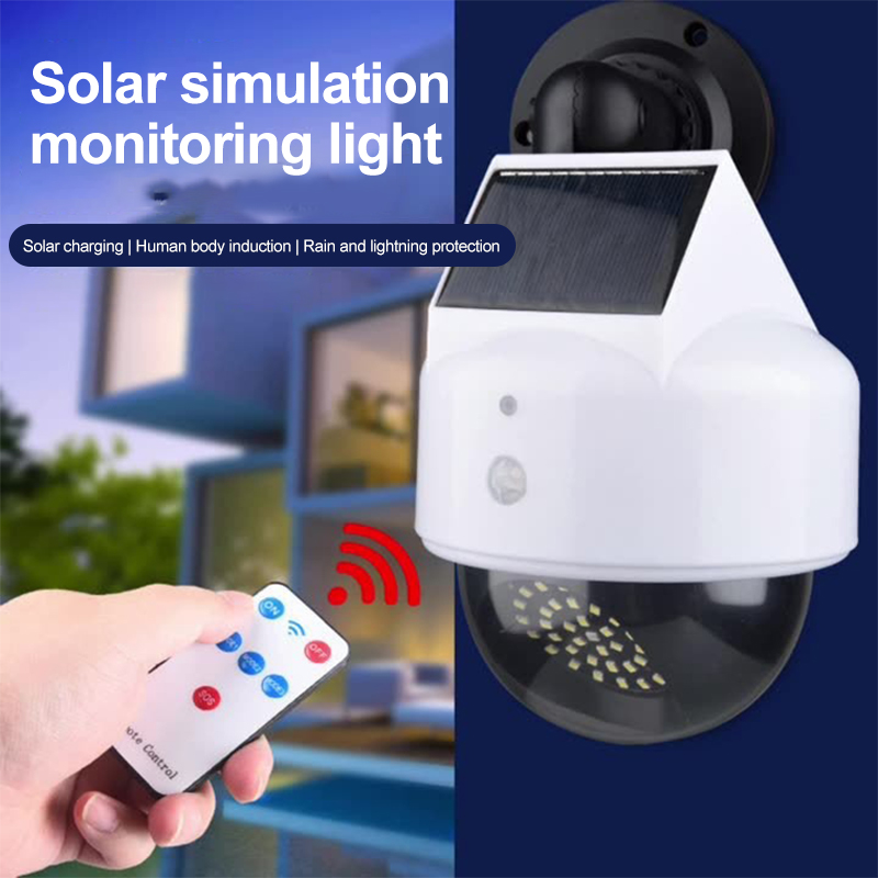 Outdoor Lighting With Motion Sensor - Câmera de simulação solar sensor de