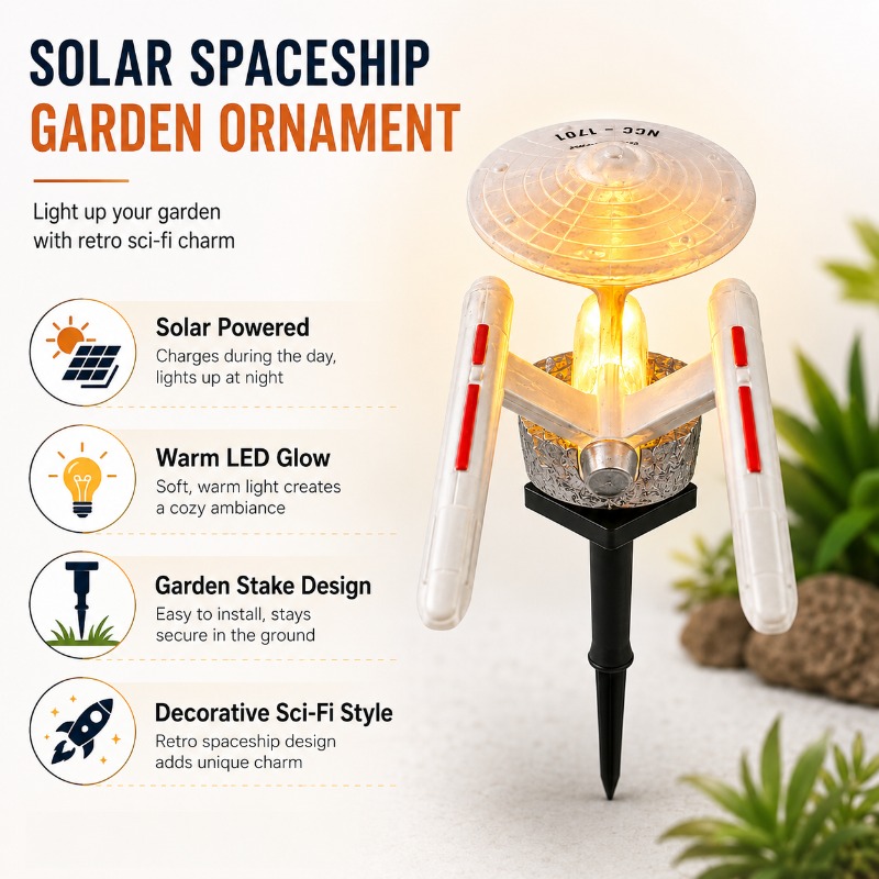 Luz de Jardim Solar Star Trek  - Outdoor Lighting Company avaliação e preço