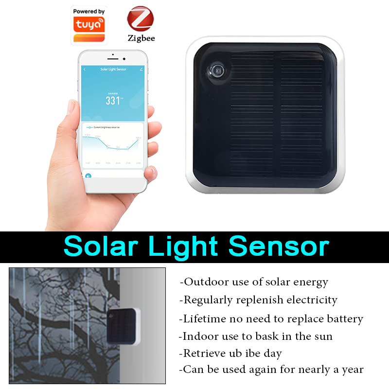 Sensor de luz solar inteligent - Outdoor Lighting Zigbee avaliação e preço