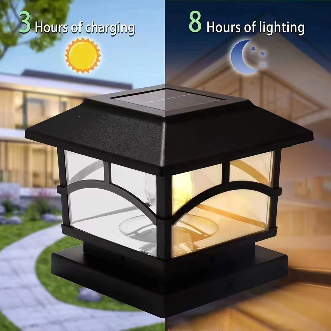 Luzes Solares para Postes, Lum - Post Cap Light avaliação e preço