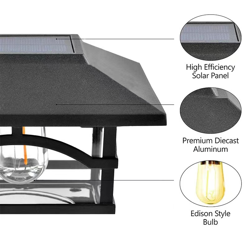 Luzes Solares para Postes, Lum - Post Cap Light avaliação e preço
