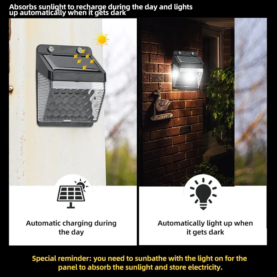 Luz Solar LED com Sensor de Mo - Outdoor Lighting Waterproof avaliação e preço