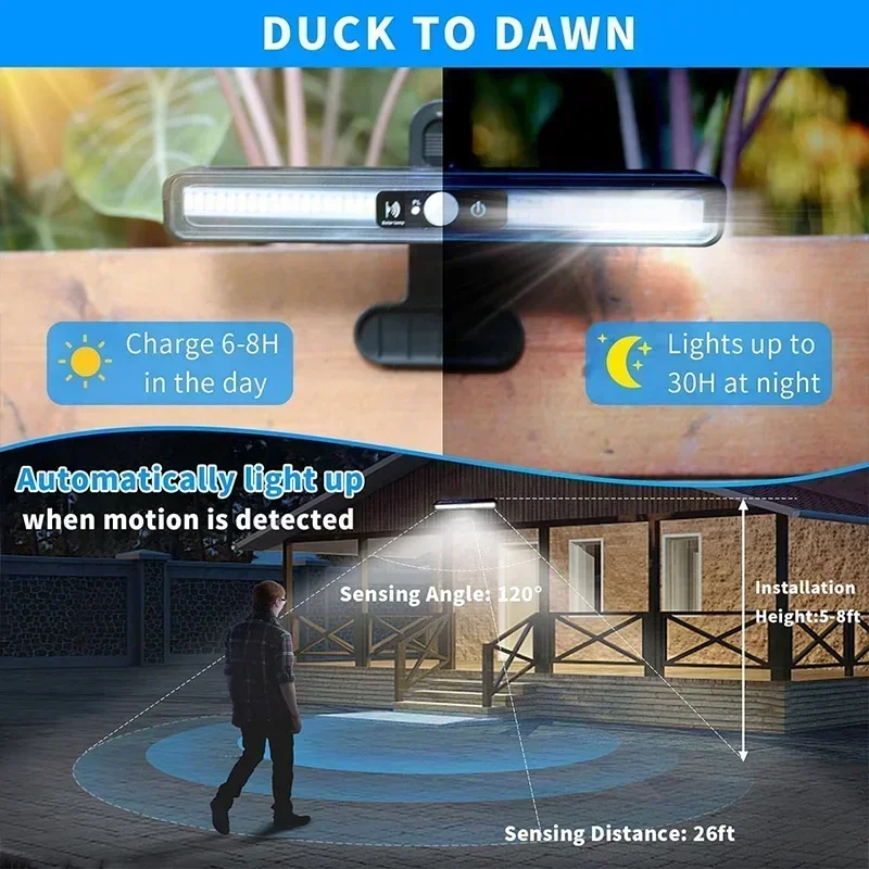 Luzes Solares de Movimento com - Outdoor Lighting Waterproof avaliação e preço