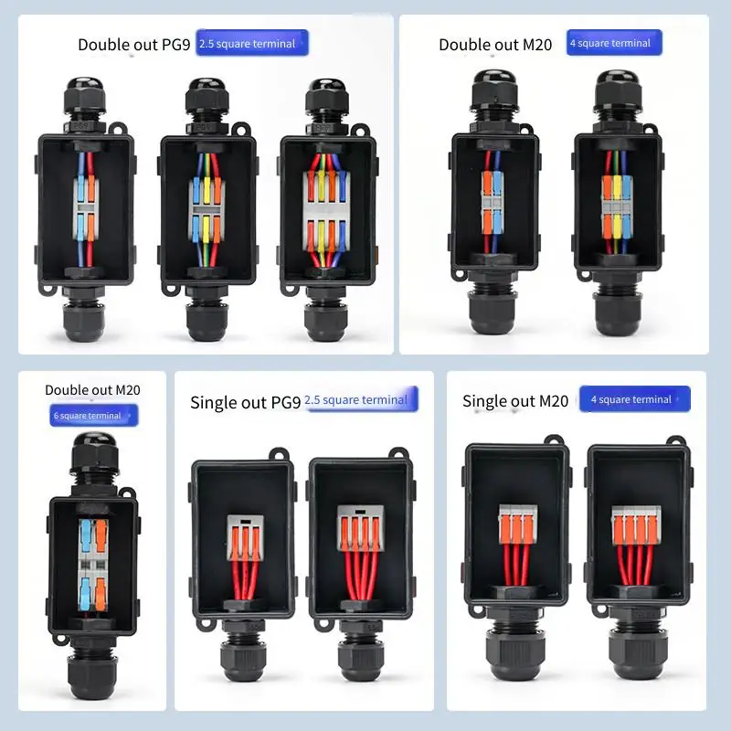 Conector de Bloco Terminal à P - Outdoor Lighting Junction avaliação e preço