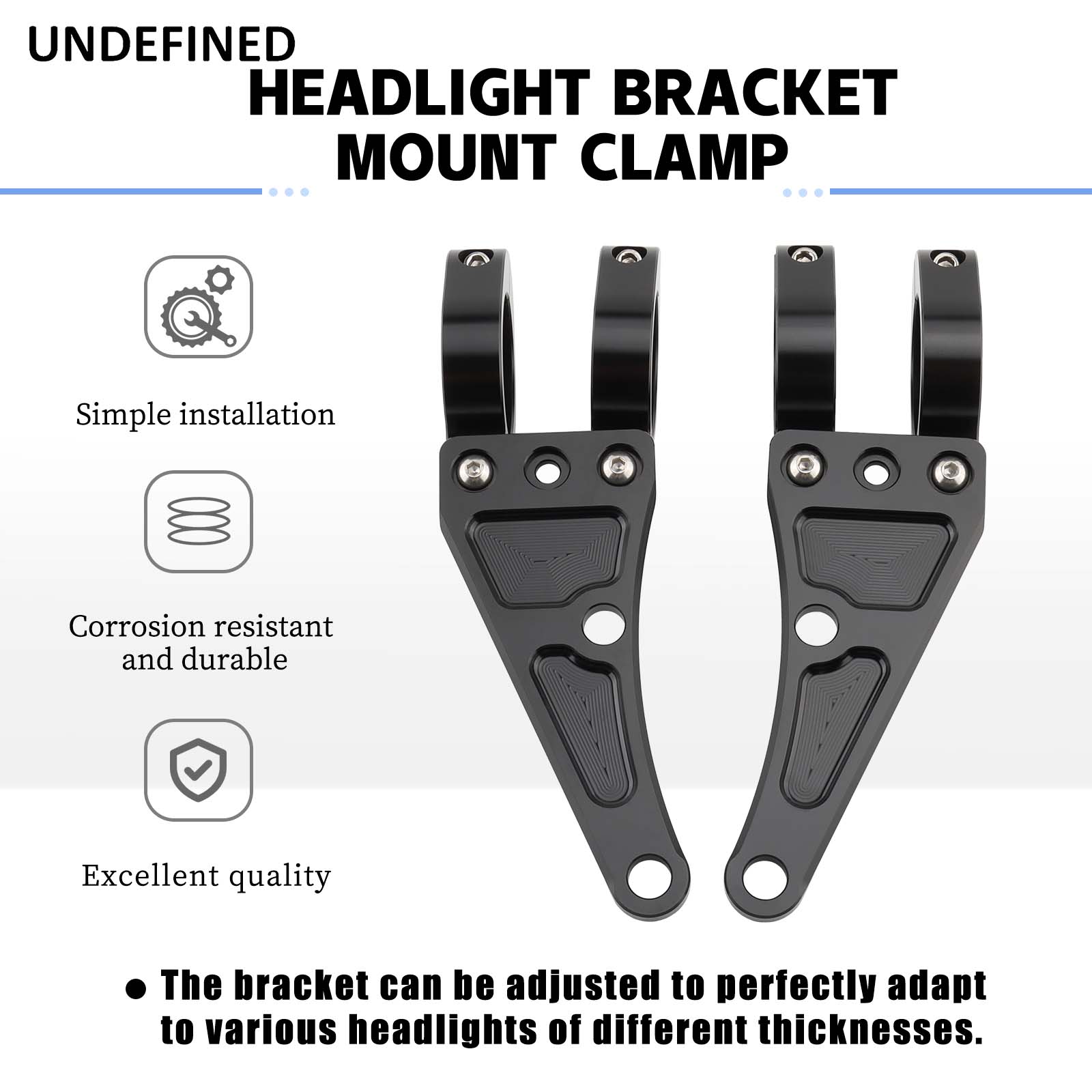 Universal Headlight Bracket Mo - Outdoor Lighting Unit avaliação e preço