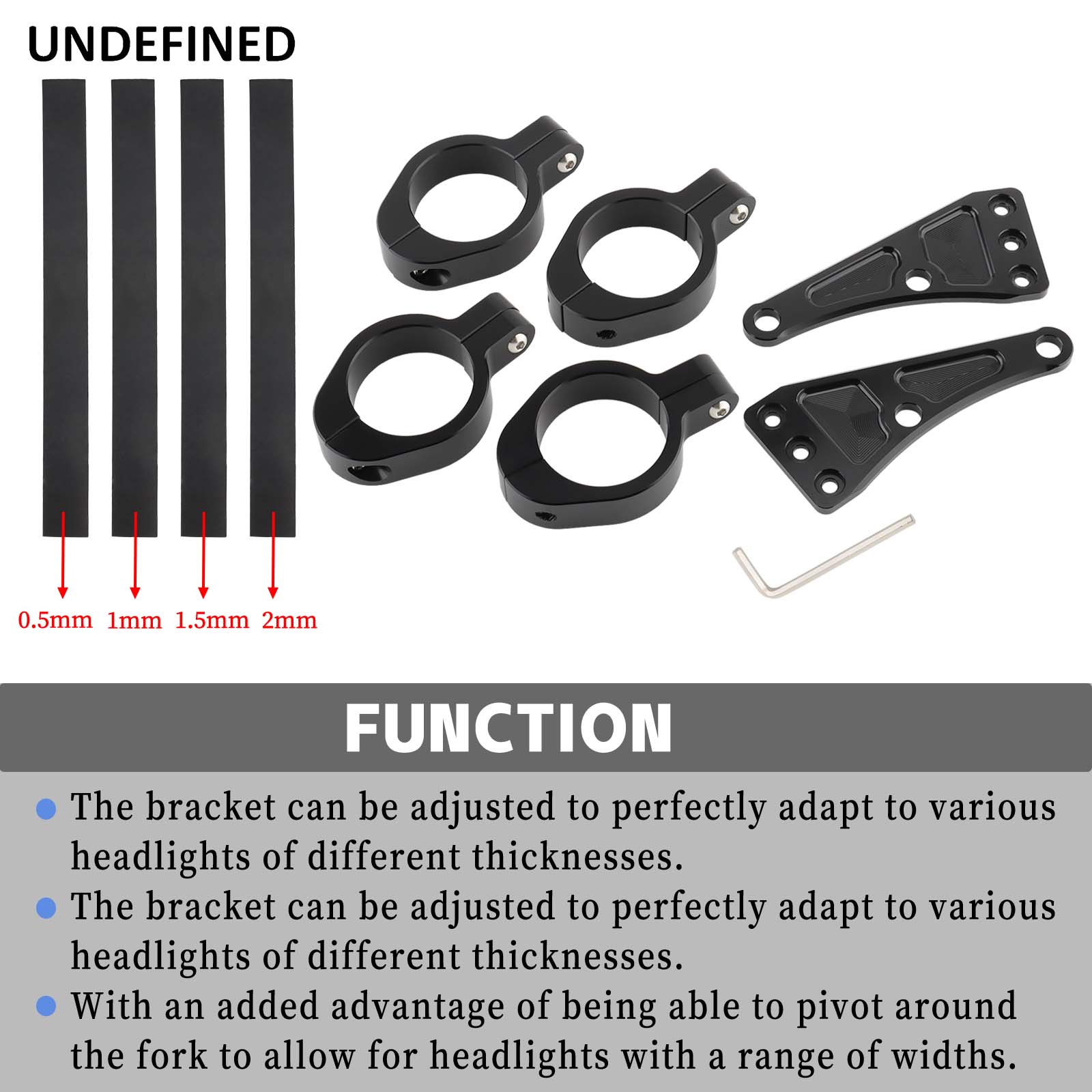 Universal Headlight Bracket Mo - Outdoor Lighting Unit avaliação e preço