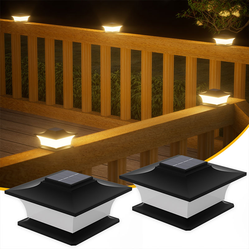 Poste de luz solar com liga/de - Post Cap Light avaliação e preço