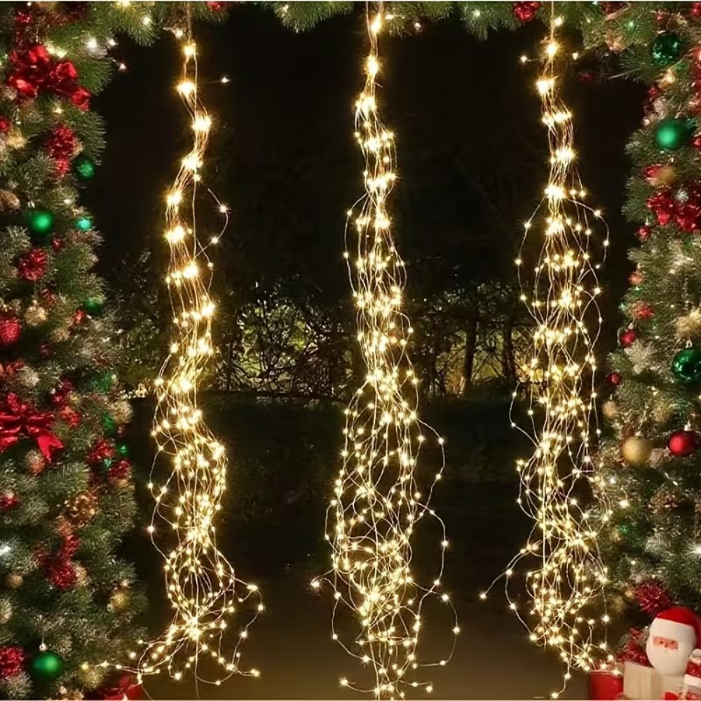 Luzes de Cordão LED Cascata So - Solar Fairy String avaliação e preço
