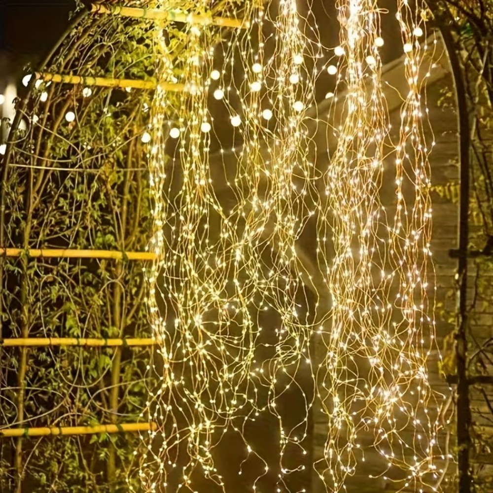 Luzes de Cordão LED Cascata So - Solar Fairy String avaliação e preço