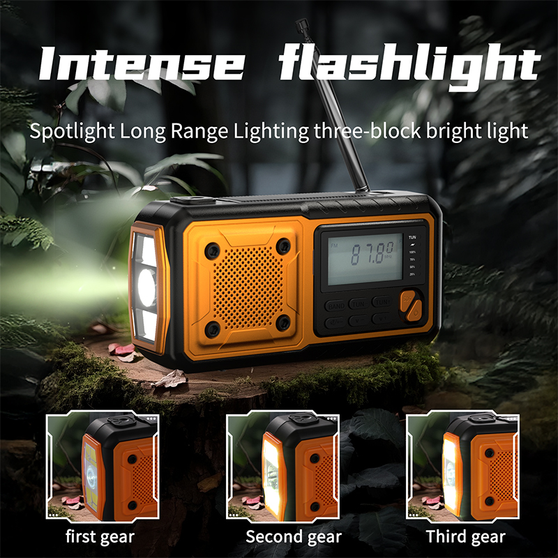 Rádio DAB Solar e com Manivela - Outdoor Lighting Unit avaliação e preço