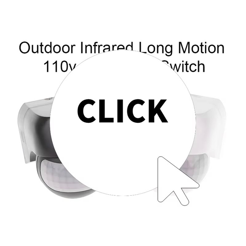 【CYBER MONDAY】Detector PIR Inf - Outdoor Lighting Timer Switch avaliação e preço