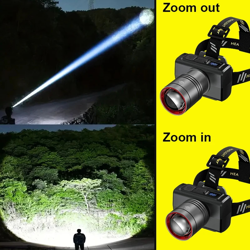 Lanterna de Cabeça Digital LED - Outdoor Lighting With Motion Sensor avaliação e preço