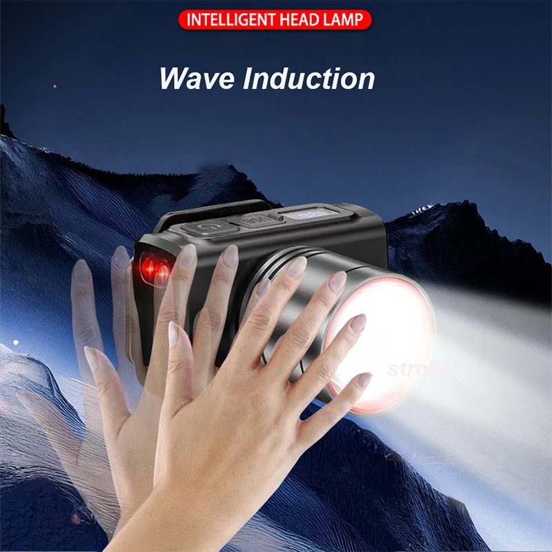 Lanterna de Cabeça Digital LED - Outdoor Lighting With Motion Sensor avaliação e preço
