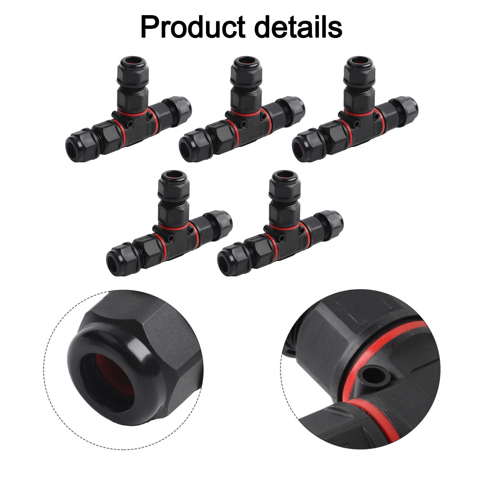 5 Peças Conector de Cabo em Fo - Outdoor Lighting Junction avaliação e preço