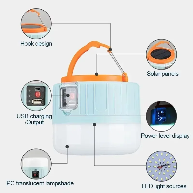 Lanterna de acampamento solar  - Outdoor Lighting Bulbs avaliação e preço