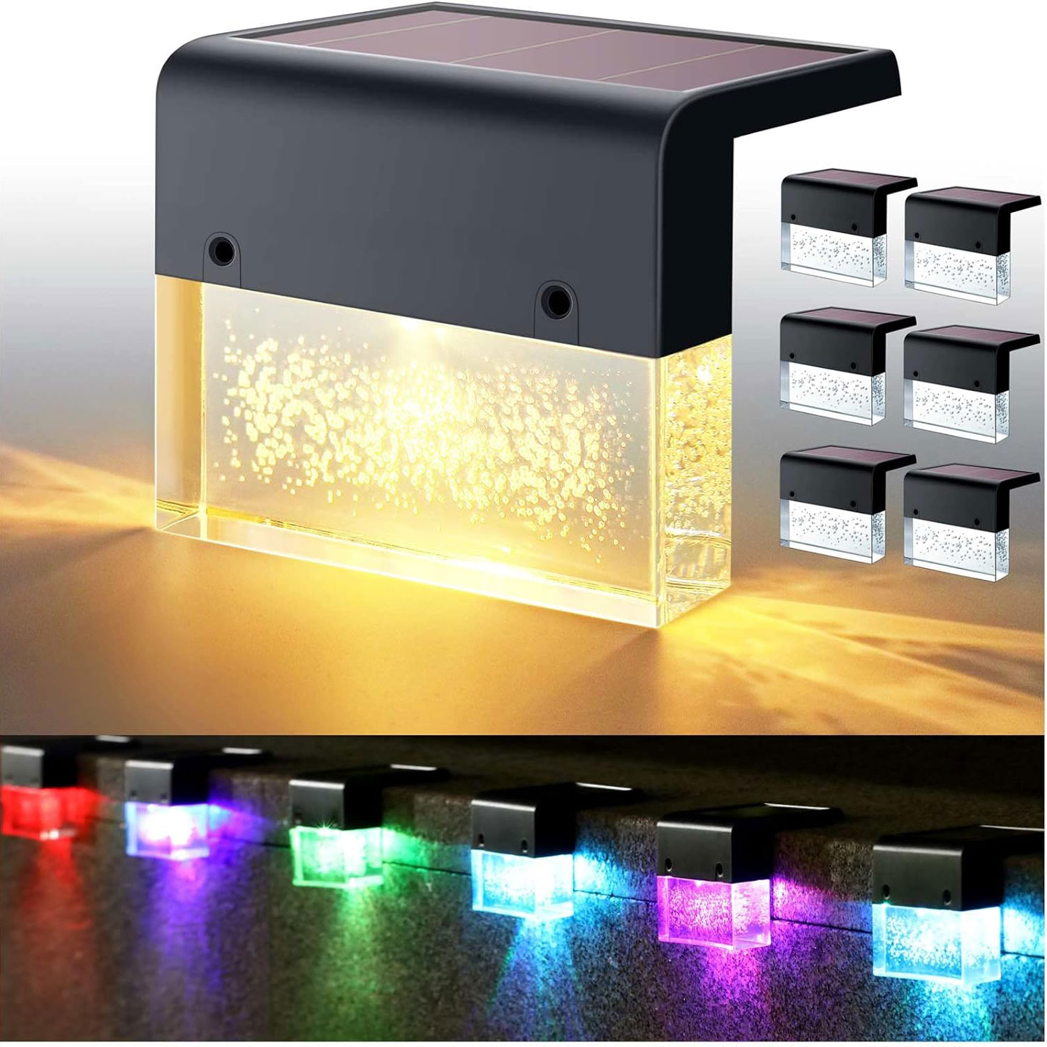 Luzes de cerca solares ao ar l - Post Cap Light avaliação e preço