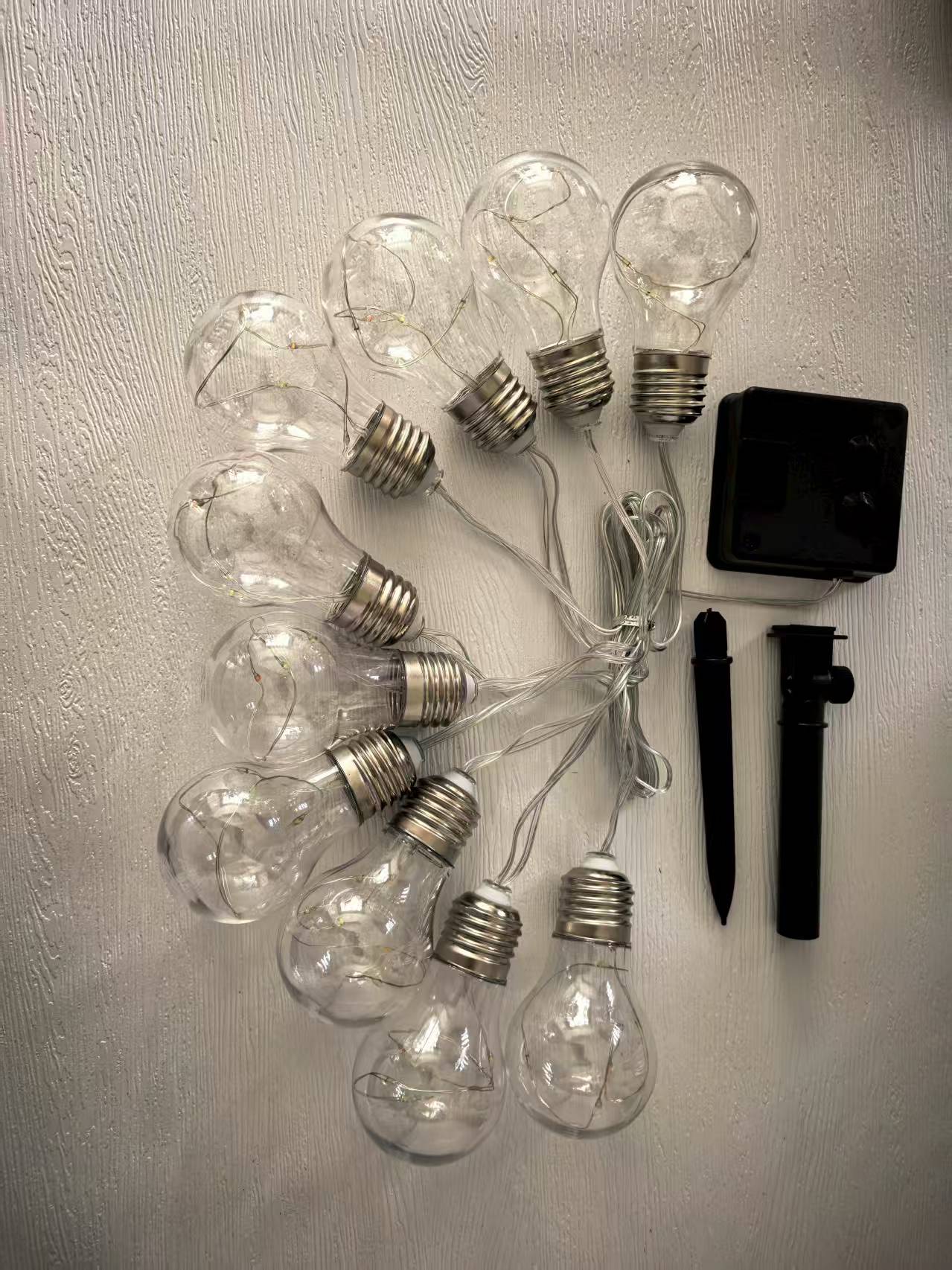 Luzes de Cordão LED Transparen - Solar Fairy String avaliação e preço