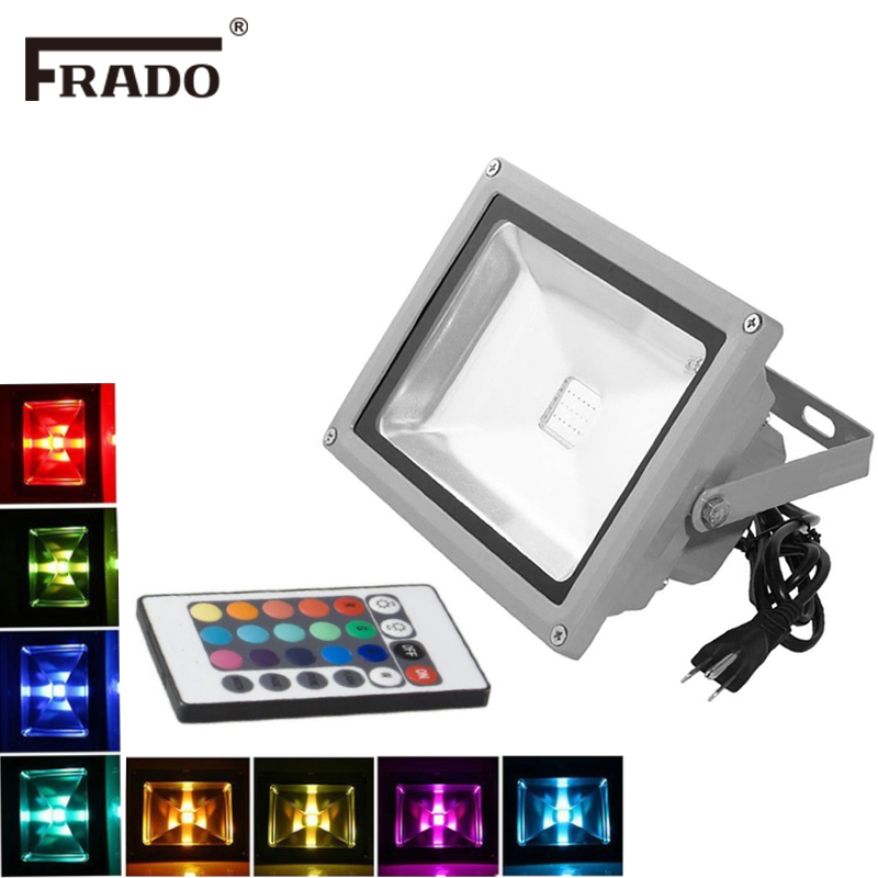 Refletores LED RGB 10W, Luzes  - Outdoor Lighting Zigbee avaliação e preço