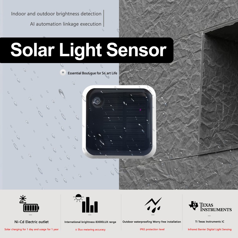 ‌ Sensor de luz solar Tuya Zig - Outdoor Lighting Zigbee avaliação e preço