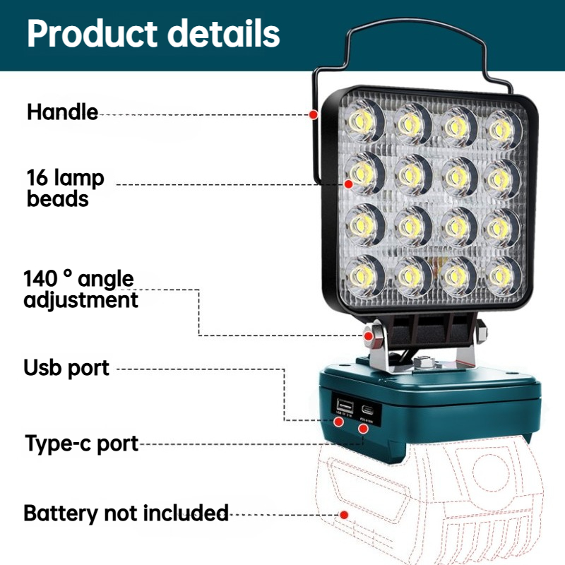 Lanterna de Trabalho LED para  - Outdoor Lighting Electrician avaliação e preço