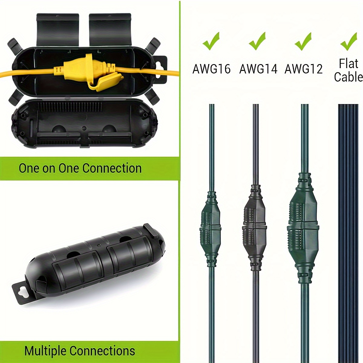 Cabo de extensão plug conexão  - Outdoor Lighting Socket avaliação e preço