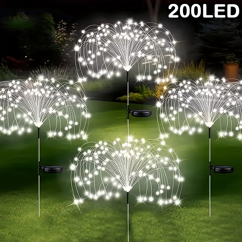 200LED lâmpada solar de fogos  - Wired Pathway Light avaliação e preço