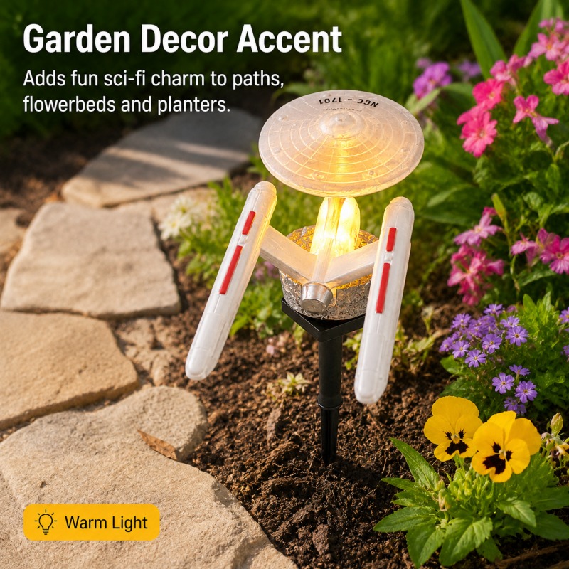 Luz de Jardim Solar Star Trek  - Outdoor Lighting Company avaliação e preço