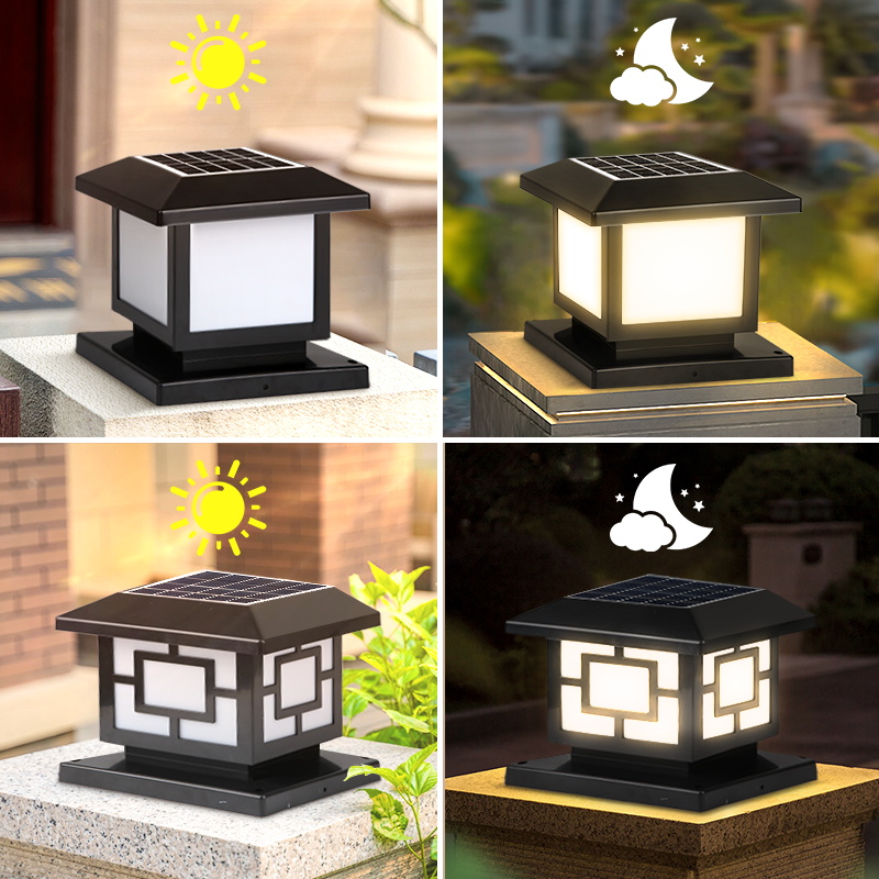 Luzes solares led à prova dwat - Post Cap Light avaliação e preço