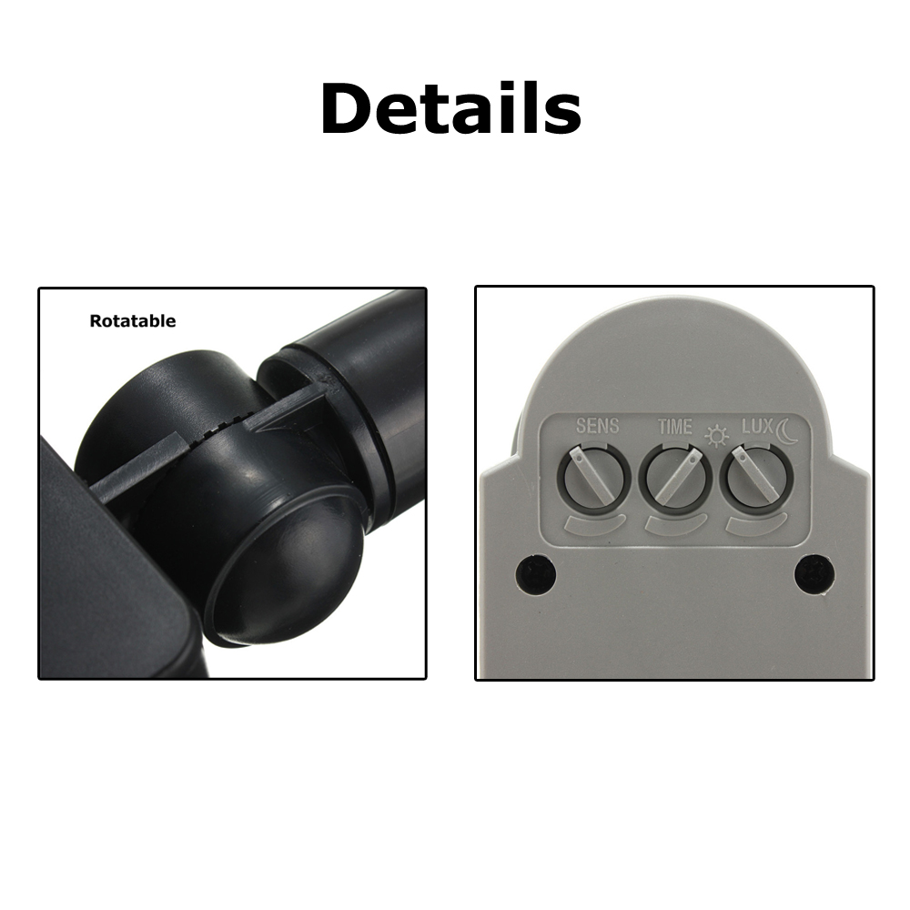 Sensor de movimento infraverme - Outdoor Lighting Timer Switch avaliação e preço