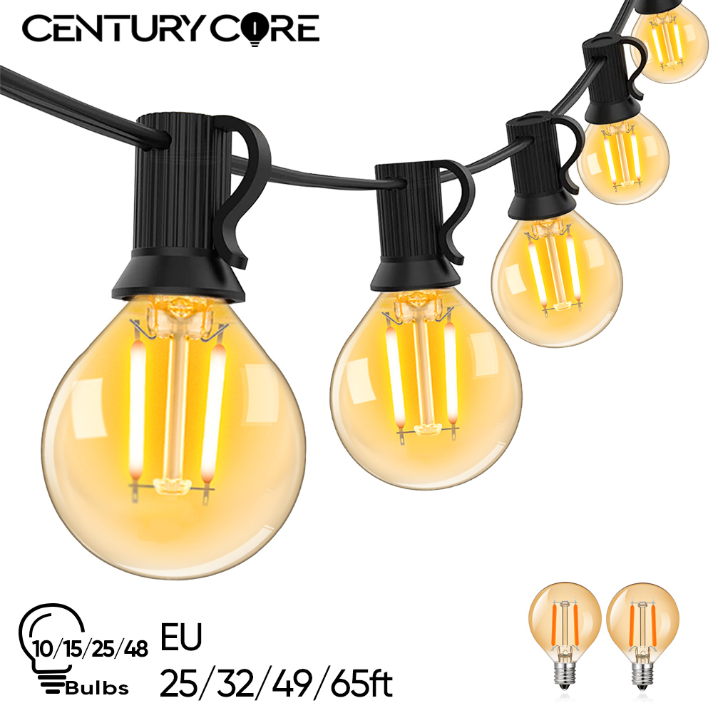 Vintage led g40 rua guirlanda  - Outdoor Lighting Socket avaliação e preço